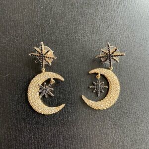 Baublebar moon and stars earrings